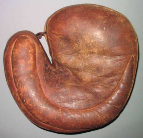 c. 1890's Crescent Mitt Hook & Eye Front